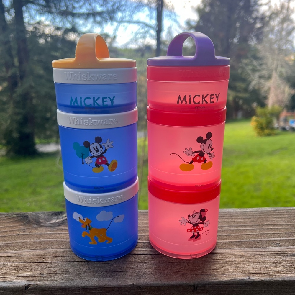 Mickey Mouse Snack Containers